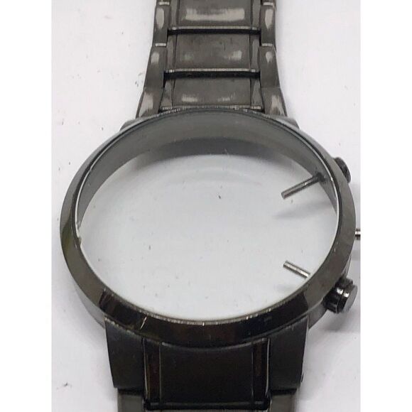 Authentic Fossil Links Watch Used Parts Crystal Case 48mm Full Band 23mm Bb516 - Picture 2 of 7